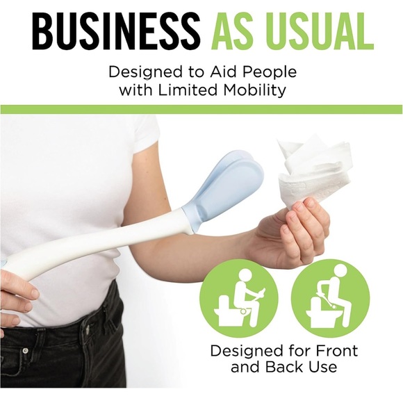 New original box TOILET AID PERSONAL CLEANER Holds toilet paper after surgery - Picture 6 of 10